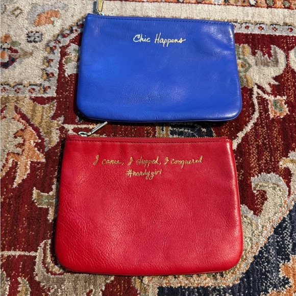 Rebecca Minkoff Jody Leather Pouch Lot Of 2 - Picture 3 of 8